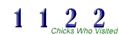 Chicks Who Have Visited